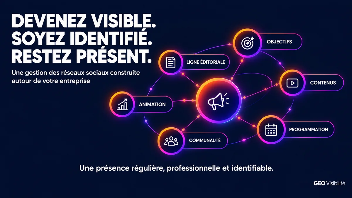 Gestion professionnelle des réseaux sociaux