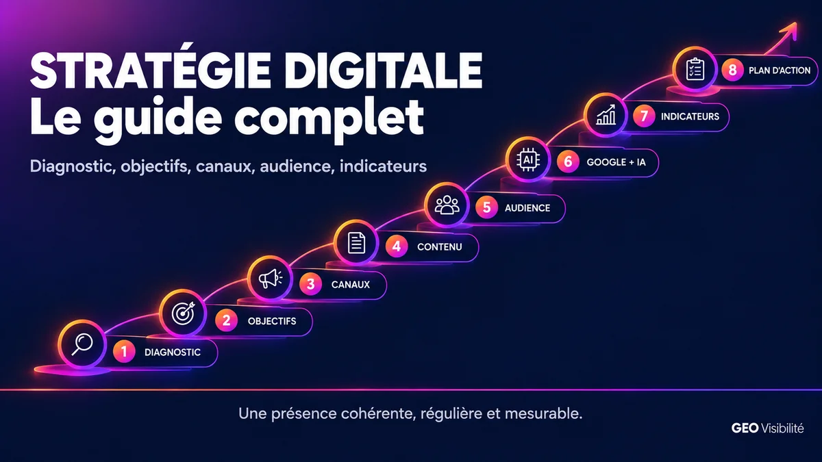 Illustration : construire une stratégie digitale efficace pour une entreprise